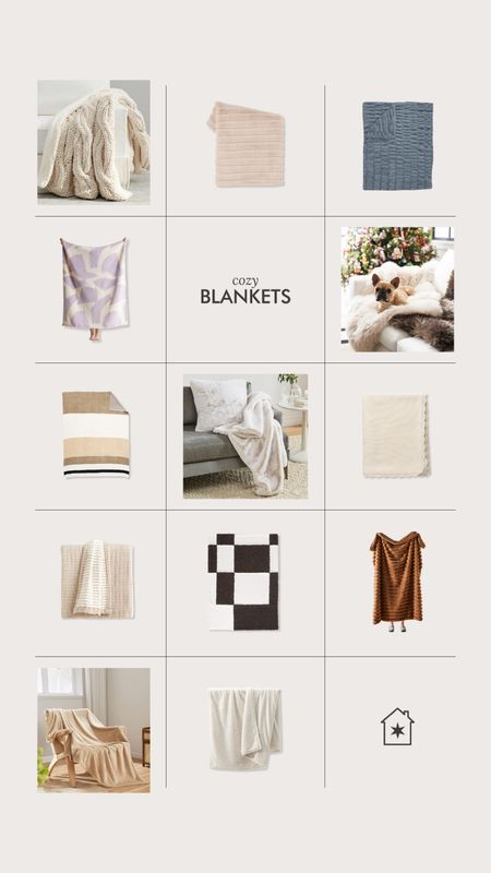 Cozy blankets for the cold winter months 

#LTKSeasonal #LTKhome