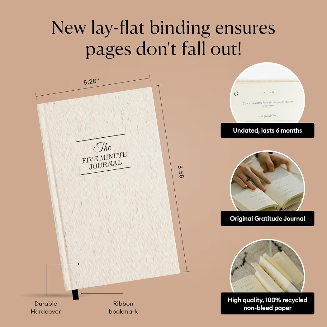 Intelligent Change The Five Minute Journal - Original Daily Gratitude Journal 2025 for Happiness,... | Amazon (US)