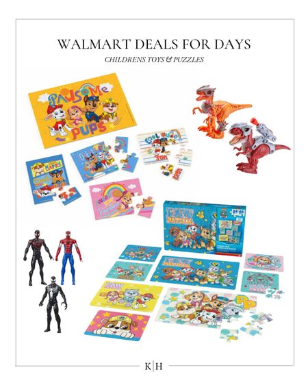 Walmart Deals For Days is back! #WalmartPartner Breckum absolutely loves playing with puzzles and all things boy right now so these are the perfect holiday gifts for him! I love that puzzles are great for kids developmentally, but also just a lot of fun. If you’re looking for deals on kids toys, home, kitchen, entertainment and more be sure to check out @Walmart early Black Friday sales happening now! 

#WalmartPartner #Walmart #BlackFriday #DealsForDays #liketkit
@walmart @shop.ltk

#LTKsalealert #LTKHoliday #LTKkids