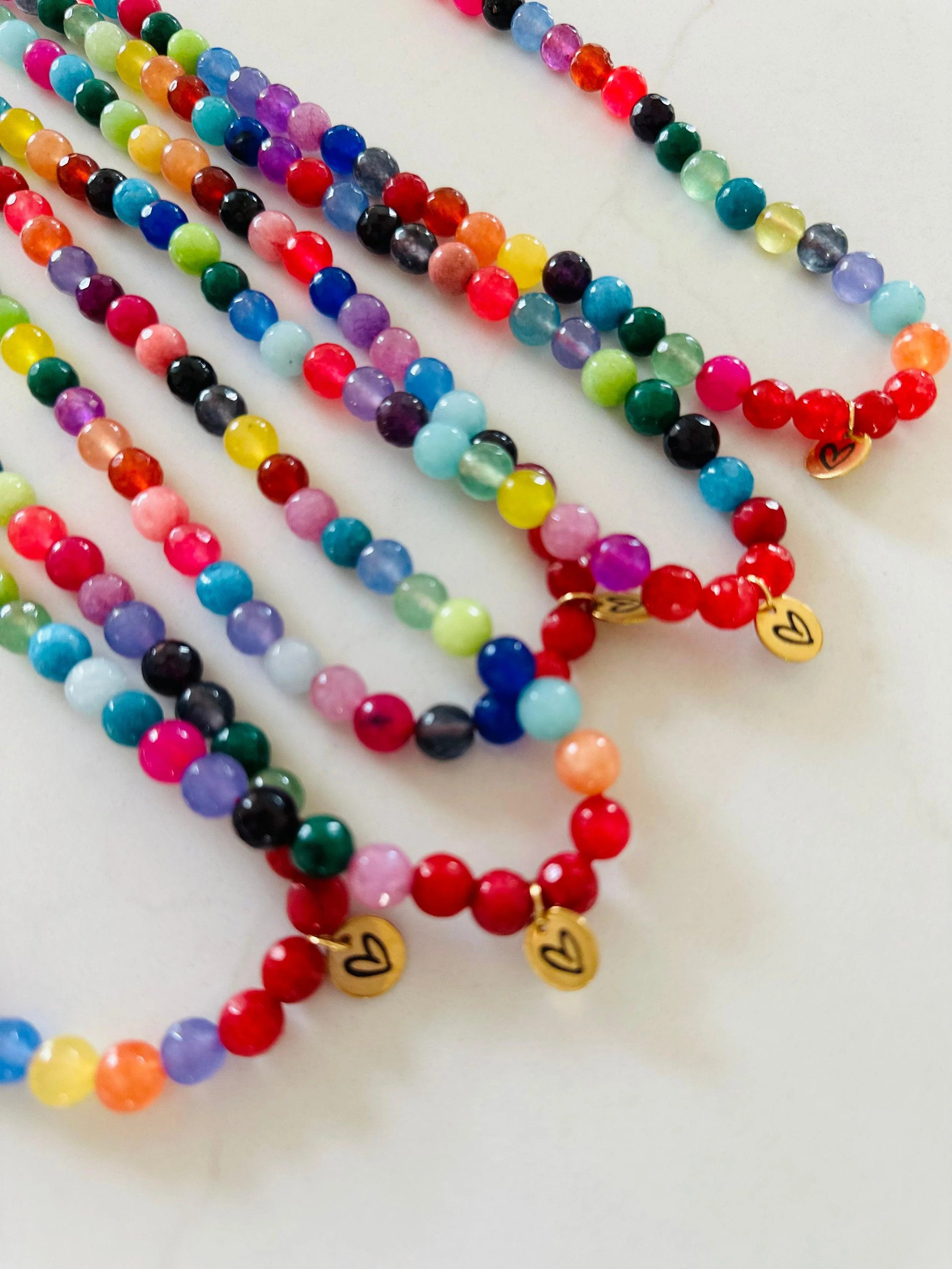 Express Yourself: Live What You Love Heart Necklace | House of Shan