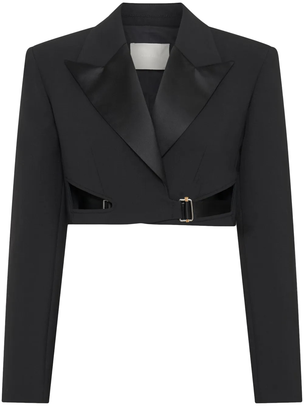 interlock tuxedo cropped blazer | Farfetch Global
