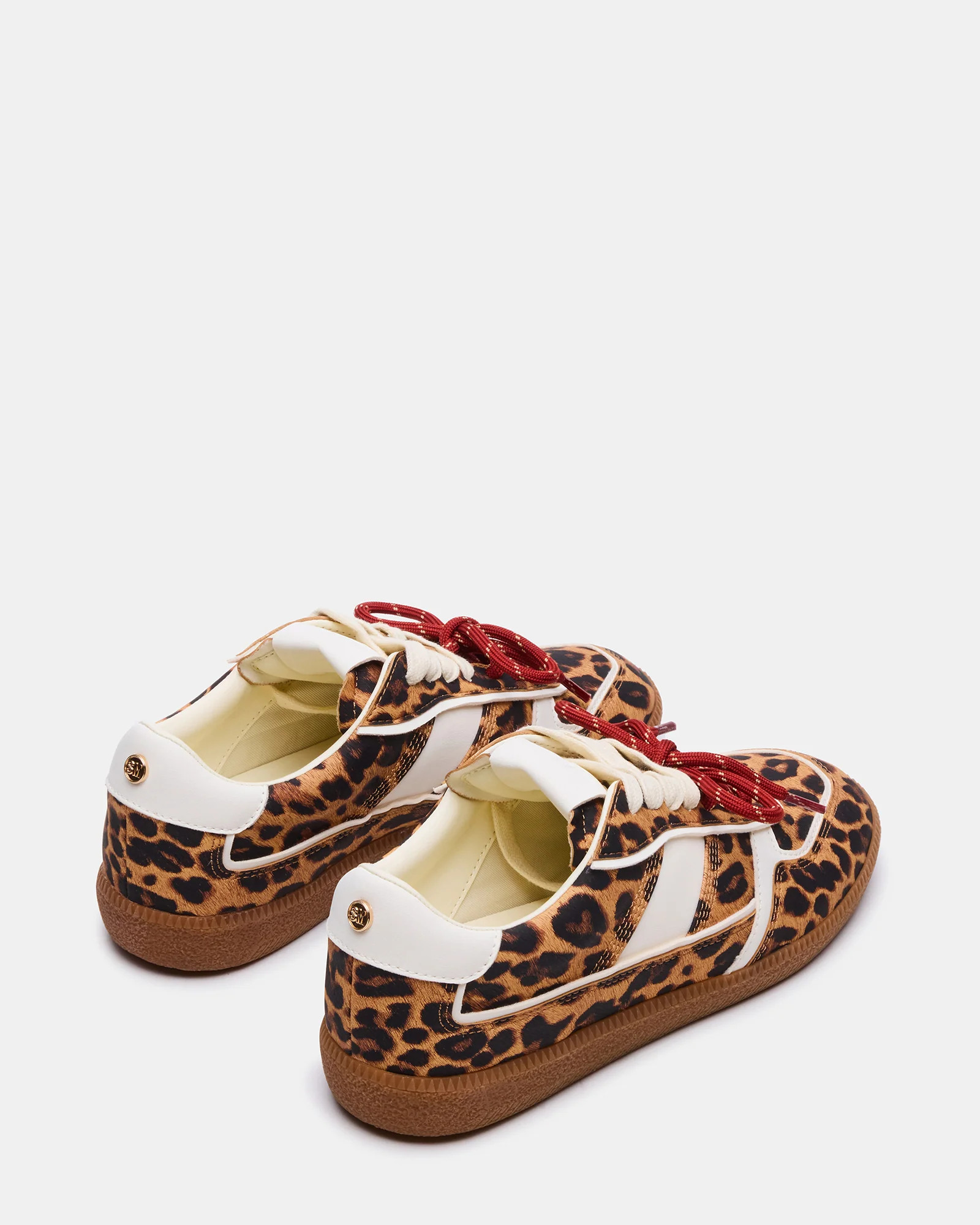 SPORTY Leopard Low-Top Lace-Up Women's Sneaker | Steve Madden (US)