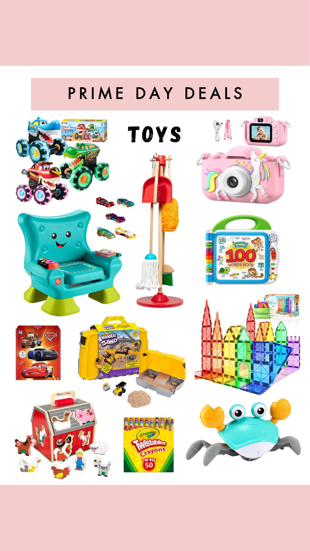 Prime Day Deals ✨ toy finds

Deal. Sale. Amazon. Markdown. 



#LTKSaleAlert #LTKxPrimeDay #LTKKids