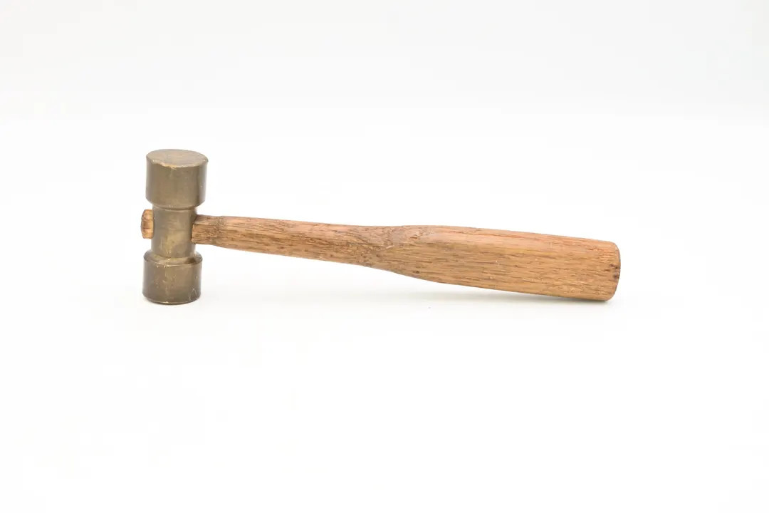 Vintage. Solid Brass/copper Hammer Wood Handle Jewelers Hammer VGC 9 Total Ounces - Etsy | Etsy (US)