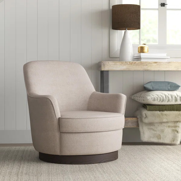 Zhang 31'' Wide Swivel Armchair | Wayfair North America