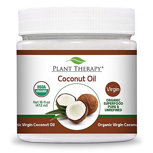 Plant Therapy USDA Certified Organic Virgin Coconut Oil. 16 Ounce (472 mL). | Amazon (US)