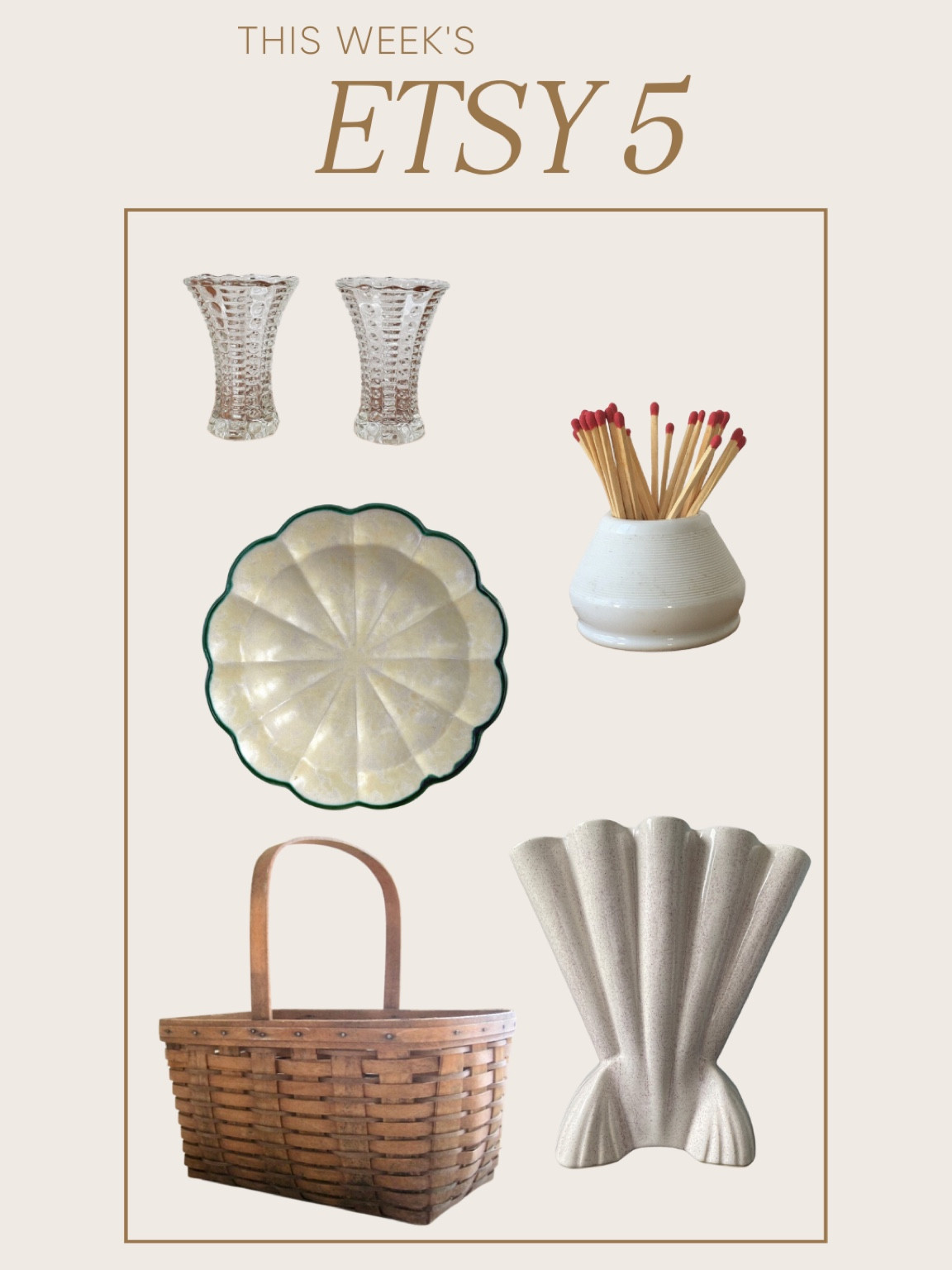 vintage home decor finds of the week ⚡️

#LTKhome