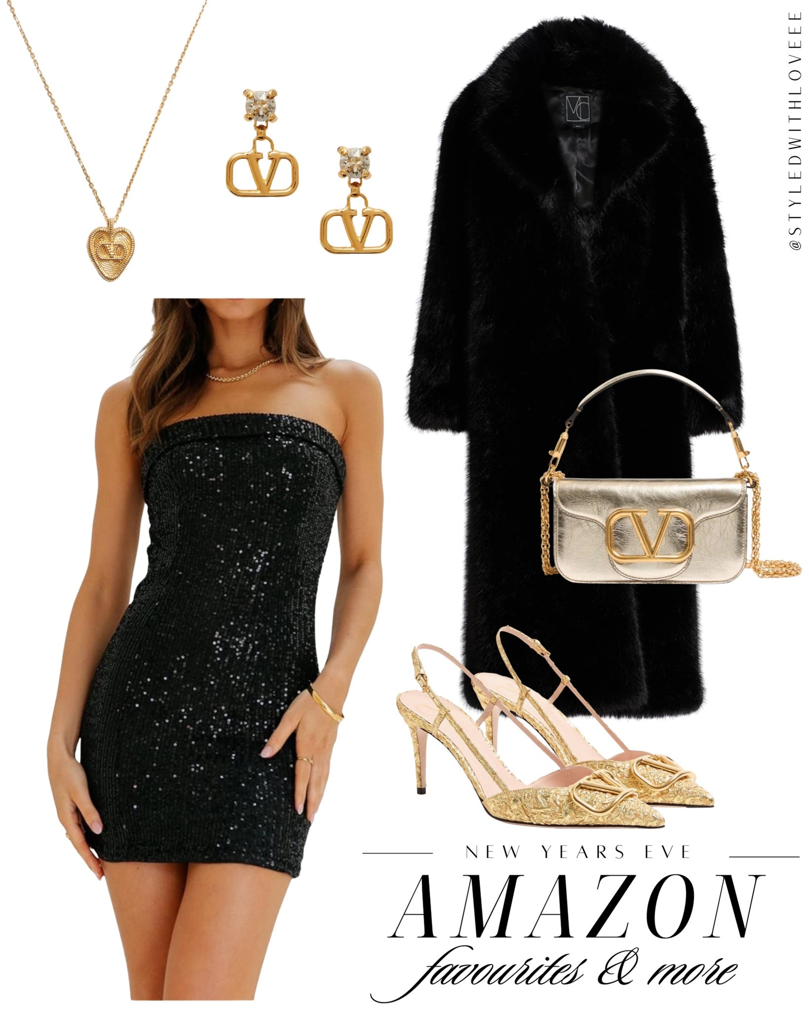 New Year’s Eve outfit idea ✨ Amazon finds only.

All pieces are linked & affordable 🤍

#AmazonFashion #NYEOutfit #HolidayOutfit #PartyLook  

#LTKSeasonal #LTKootd #LTKHoliday