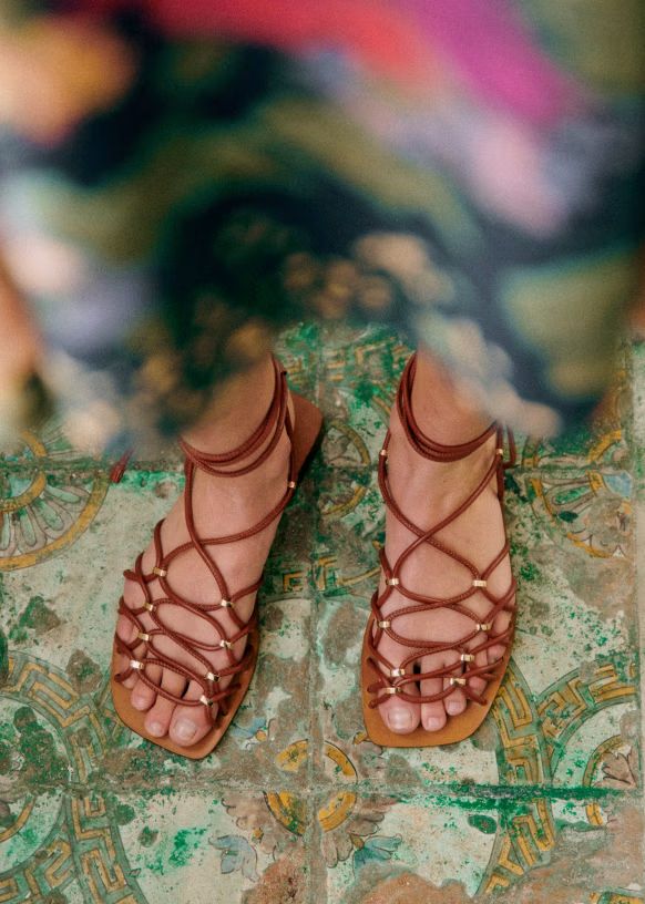 Annabelle Low Sandals | Sezane Paris