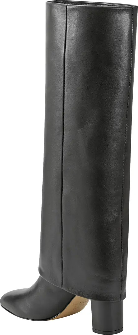 Leina Foldover Shaft Pointed Toe Knee High Boot (Women) | Nordstrom