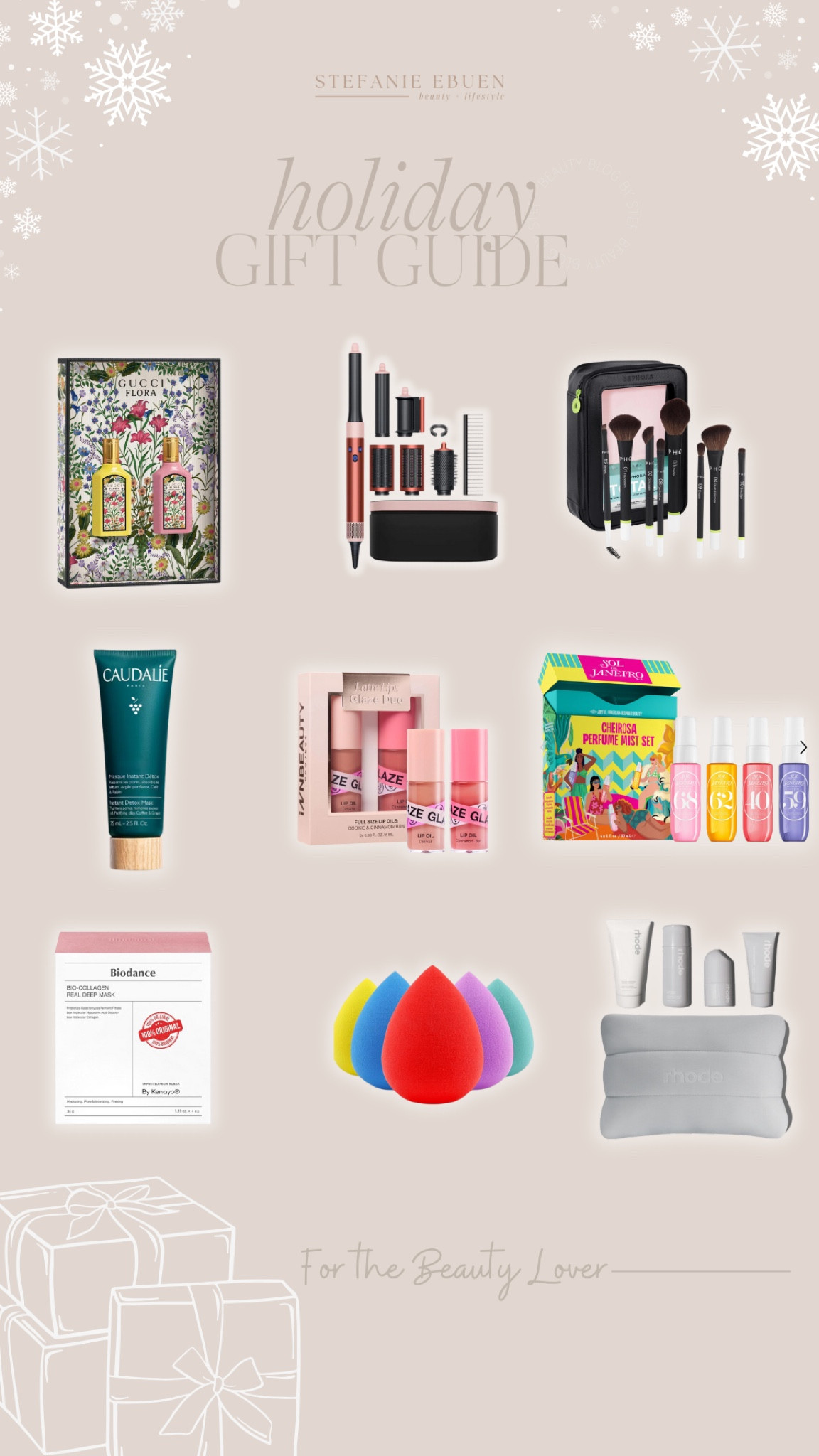 Holiday gift idea for beauty lovers 

#LTKgiftguide #LTKwinter #LTKbeauty