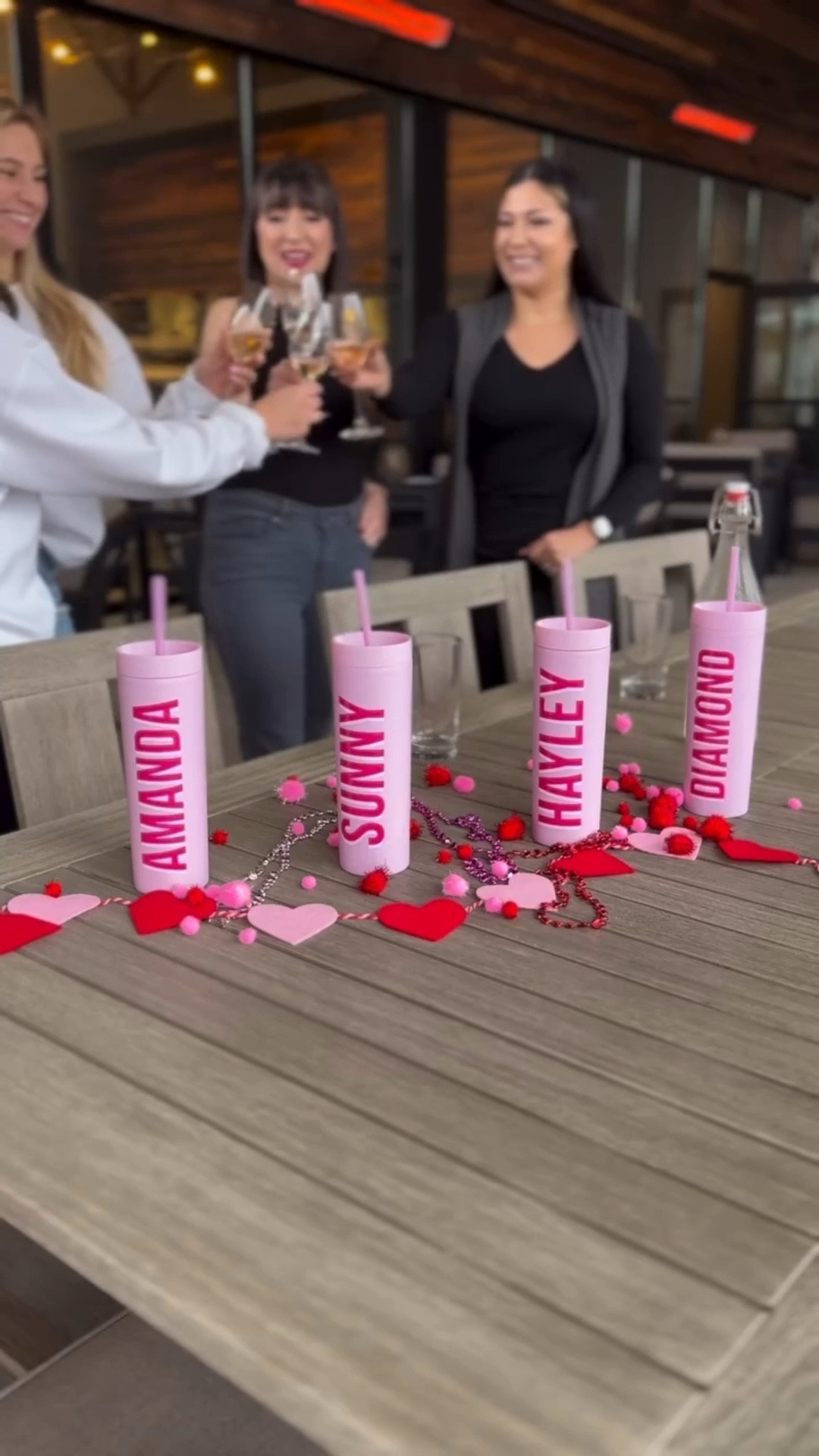 Getting ready for day of wine, tasting, and Galentines with my girls! Plan a great outing for your Besties with some personalized and monogram items sprinkled with pink! Celebrate friendship an love to valentines 2026! I love these cute tumblers and sweatshirts that you can personalize and customize! 

#LTKselfcare #LTKstorytime #LTKValentine