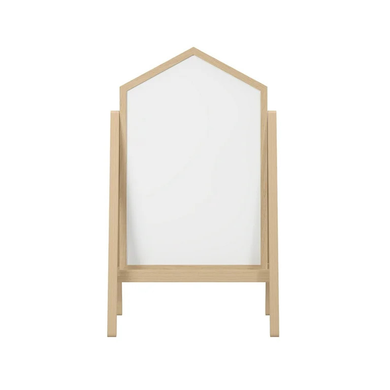 House of Happy Chalk/ White Board Easel, Natural | Walmart (US)