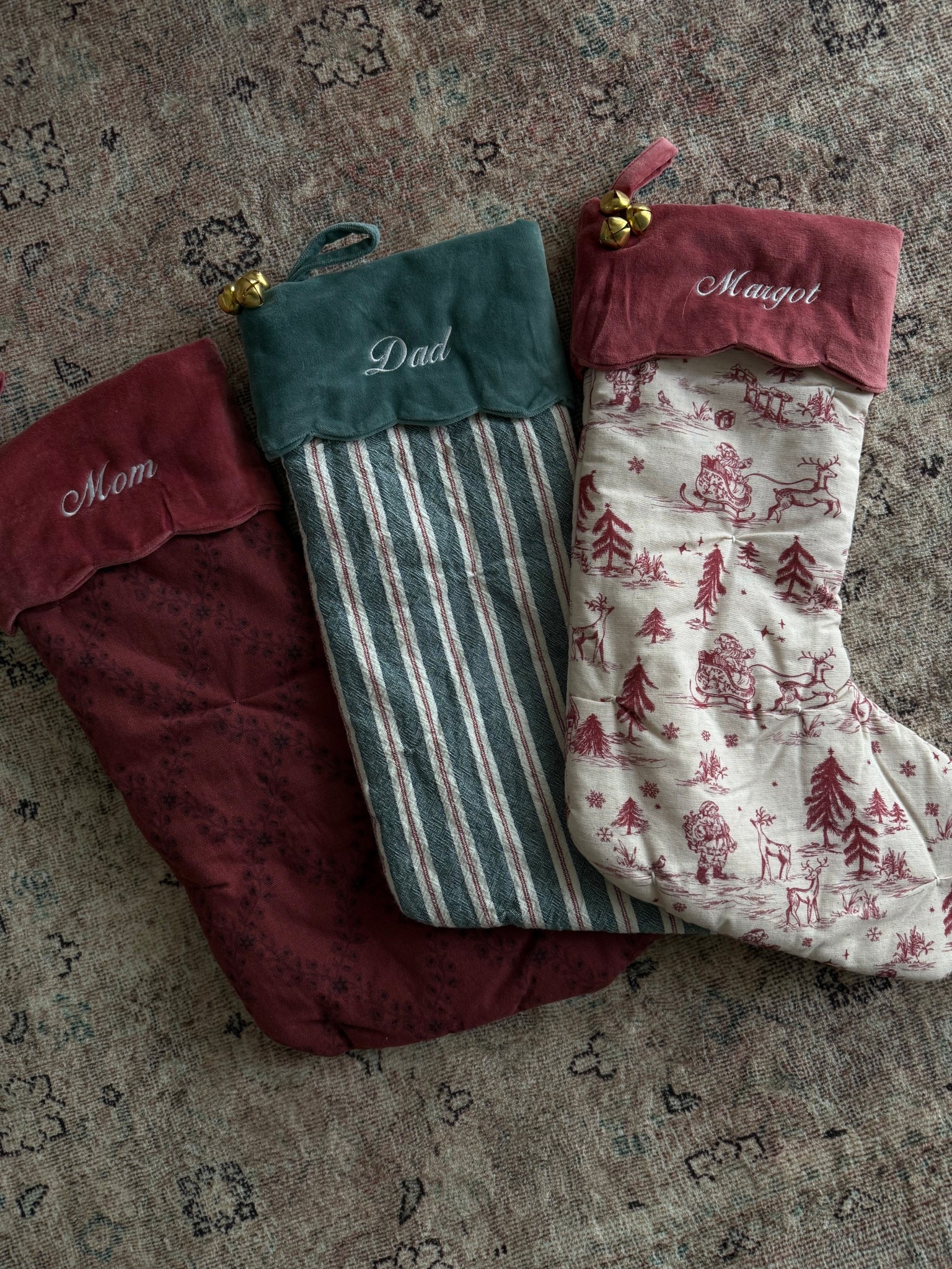 Personalized family Christmas stockings ✨

#christmasstockings #ltkholiday #christmasdecor #homedecor #holidaydecorations