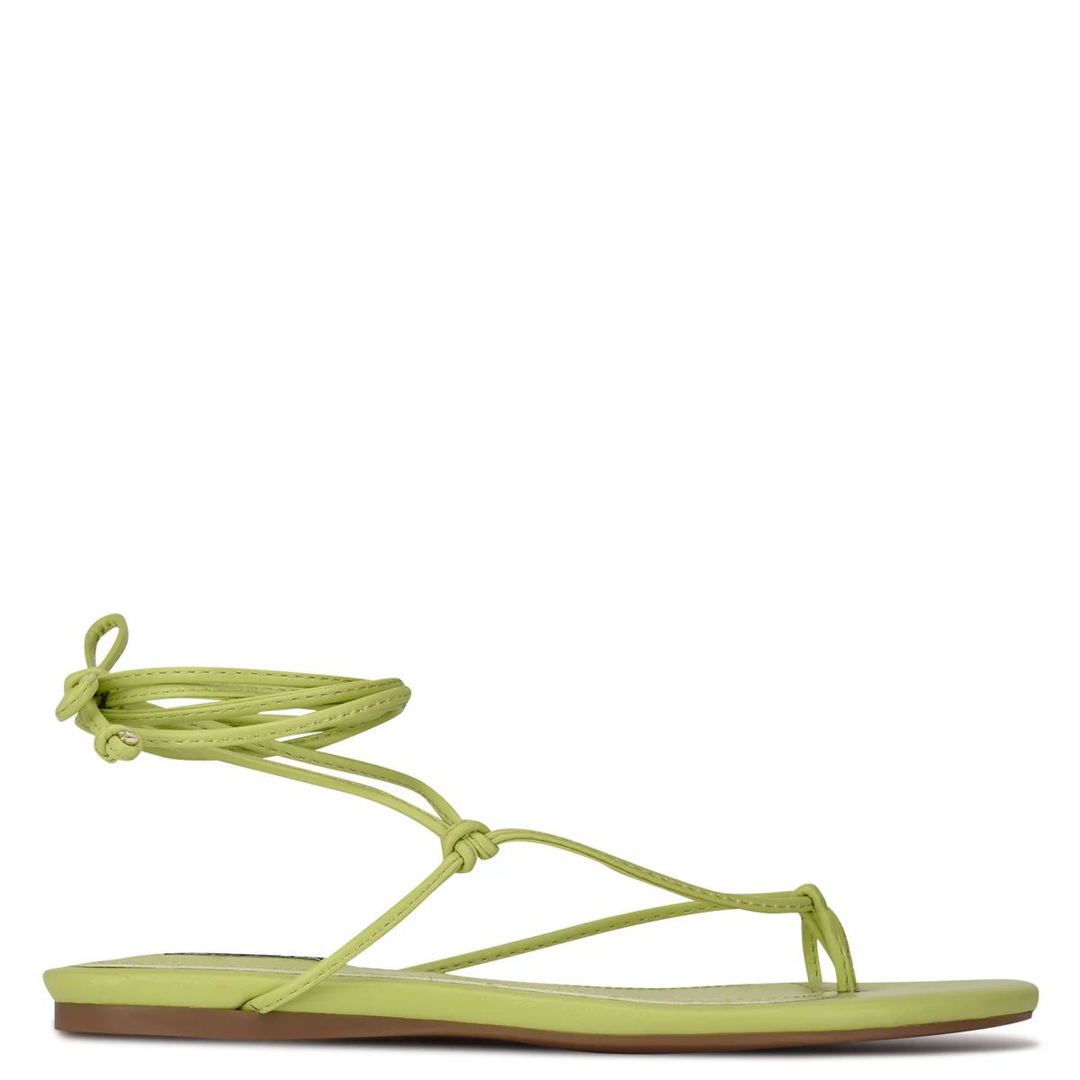 Pansie Ankle Wrap Flat Sandals | Nine West (US)