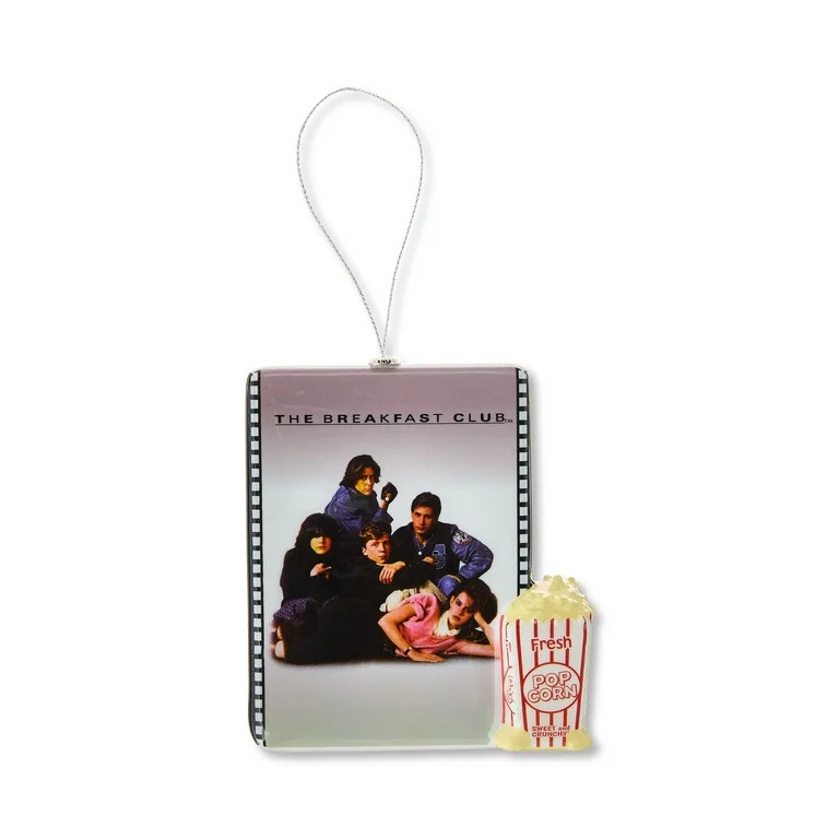 Breakfast Club Movie Poster Decoupage Holiday Ornament, White, Plastic, Collectible, by Ruz | Walmart (US)