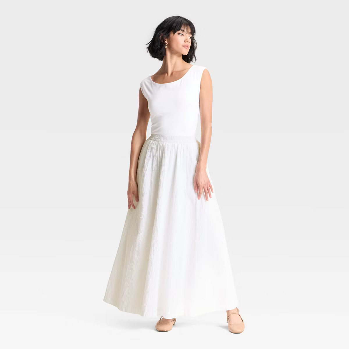 Women's Maxi Picnic A-Line Skirt - A New Day™ | Target