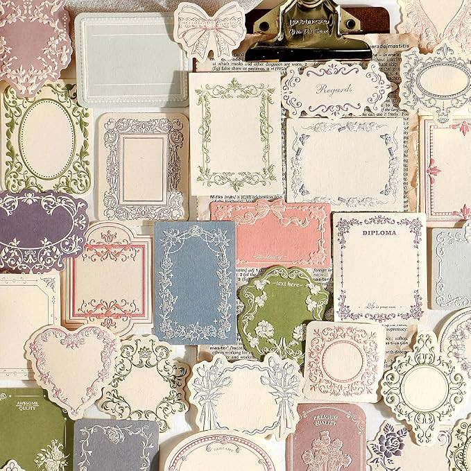 120PCS Vintage Aesthetic Scrapbook Letter Writing Paper | Amazon (US)