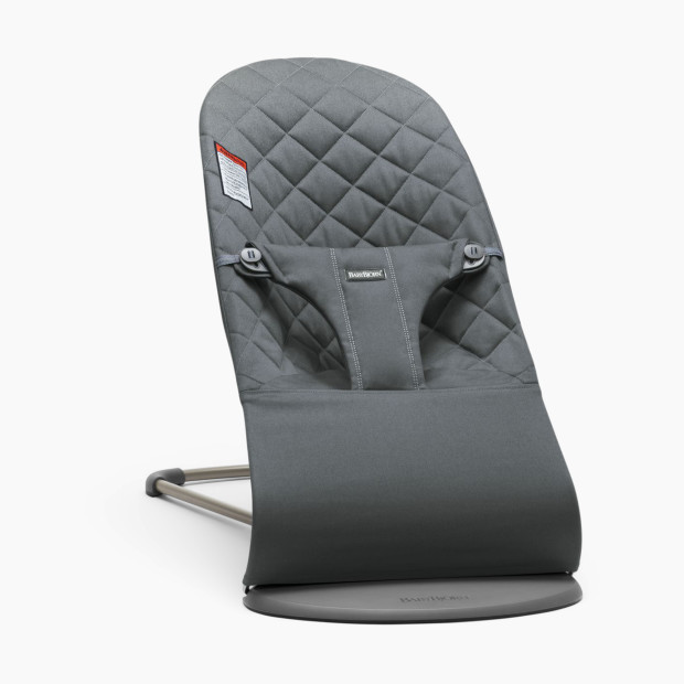 BabyBjörn Bouncer Bliss in Anthracite/Dark Gray Frame | Polyester | Babylist