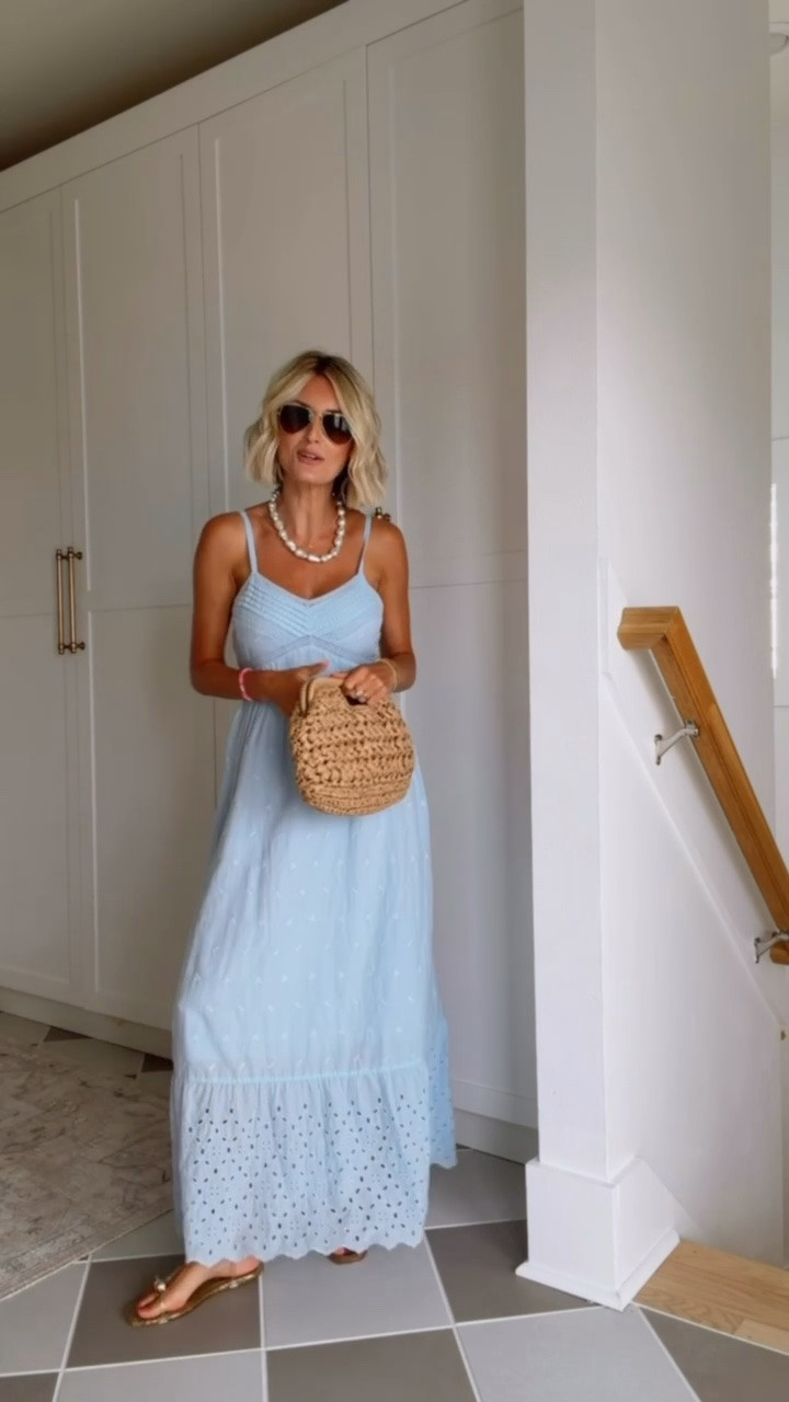 This dress is such a great Target find! I love the color! Wearing XS.

Loverly Grey, Target find, Target fashion, blue maxi dress, summer dress, vacation dress, summer fashion, summer outfit ideas

#LTKootd