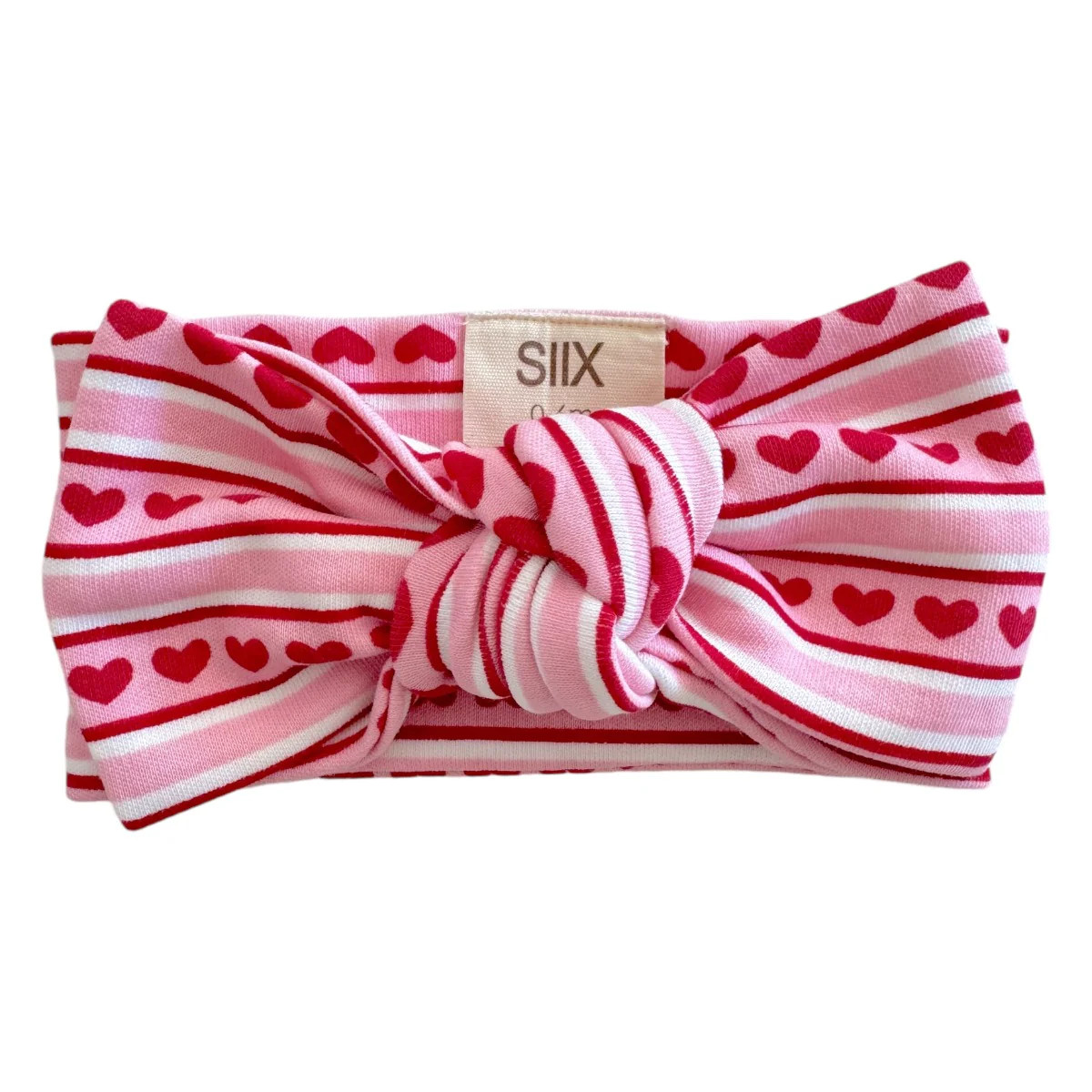 Valentine Stripe / Organic Bow | SpearmintLOVE