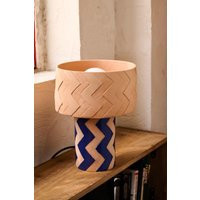 Handmade Terracotta Table Lamp | Unique Bedside Lighting | Etsy (US)