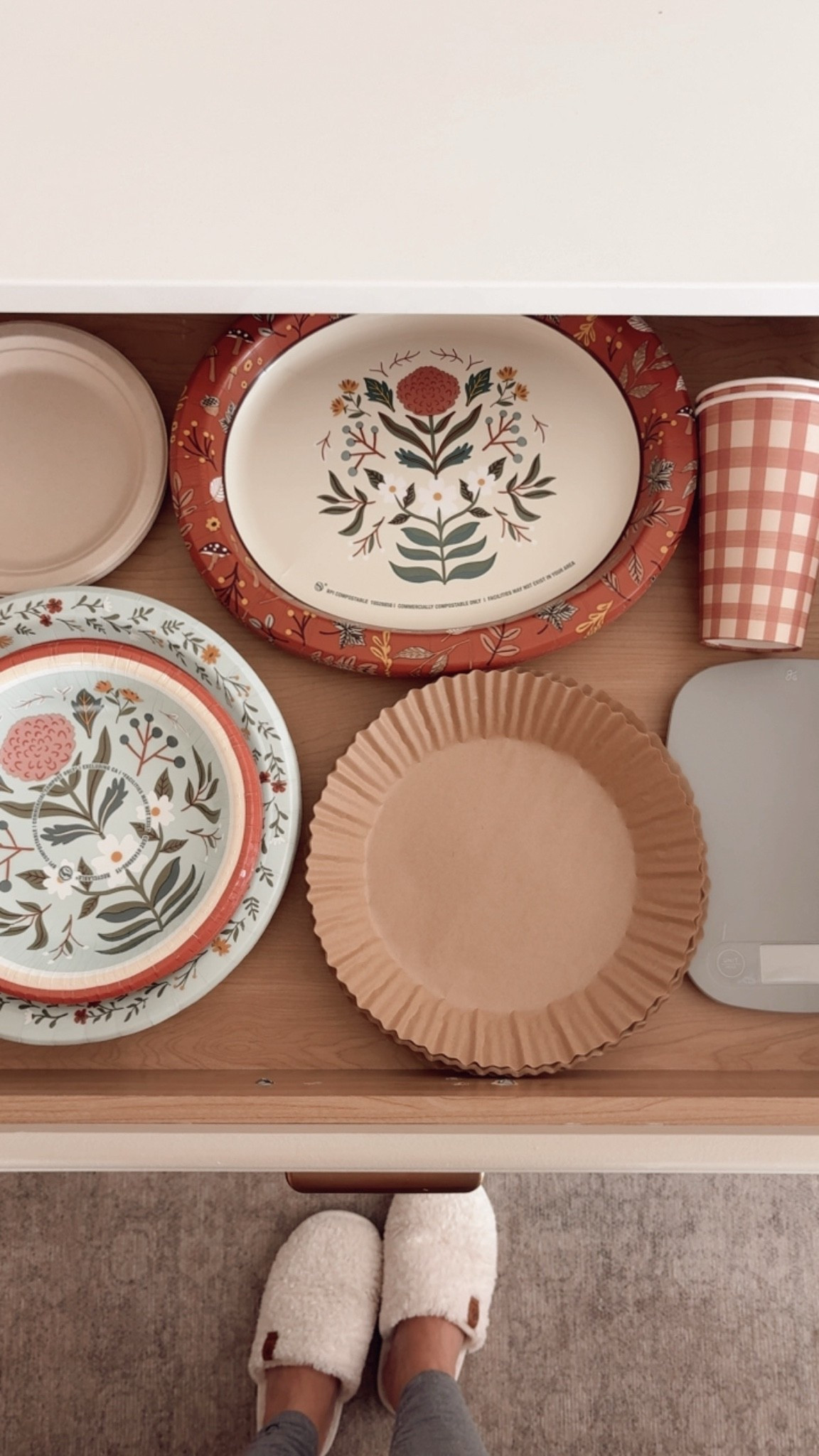 Organizing the kitchen. How cute are these paper plates?! They would be so cute for Thanksgiving.

#LTKHome