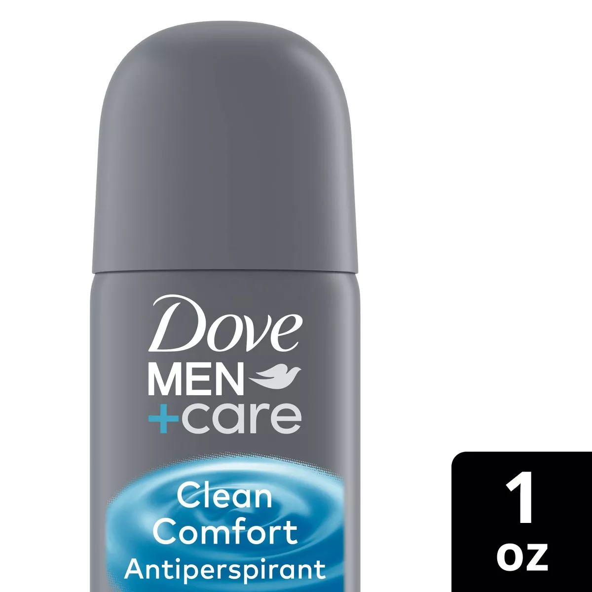 Dove Men+Care 72Hr Clean Comfort Travel Antiperspirant & Deodorant Dry Spray Trial Size - 1oz | Target
