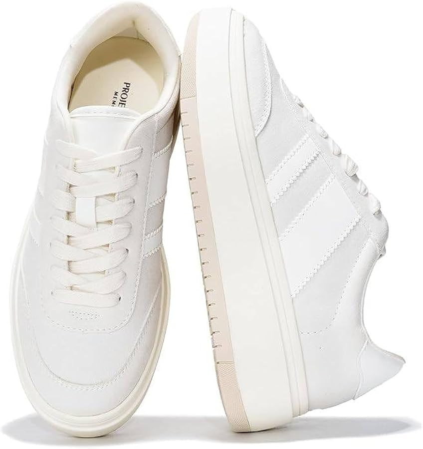Project Cloud Platform Sneakers for Women - Lightweight Memory Foam Insole Womens Sneakers - Non-... | Amazon (US)