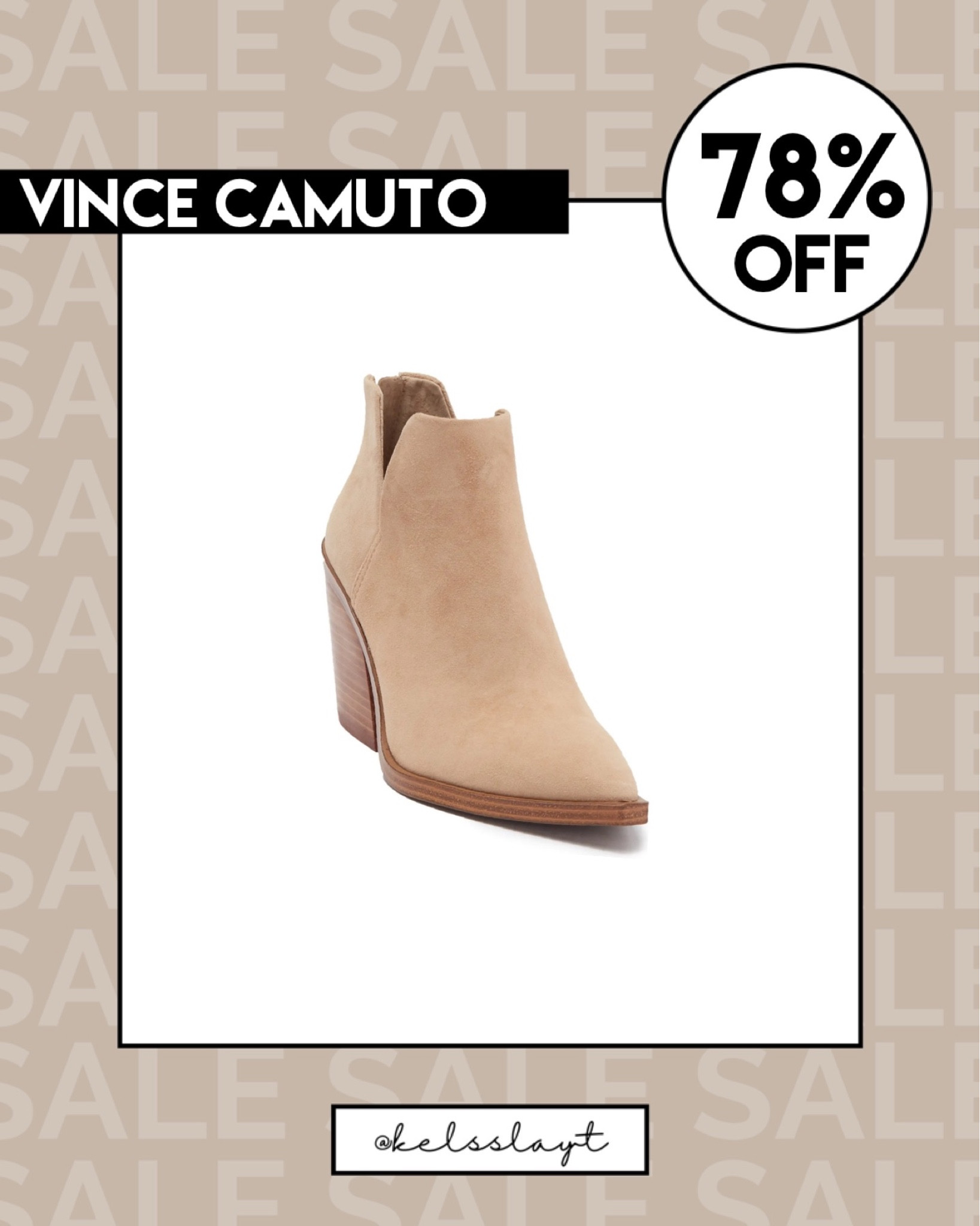 Vince camuto booties on sale 

#LTKsalealert #LTKshoecrush #LTKunder50