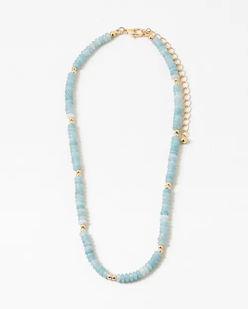 Erin McDermott Jewelry Mint Mojito Gemstone Necklace in Green at Nordstrom | Nordstrom
