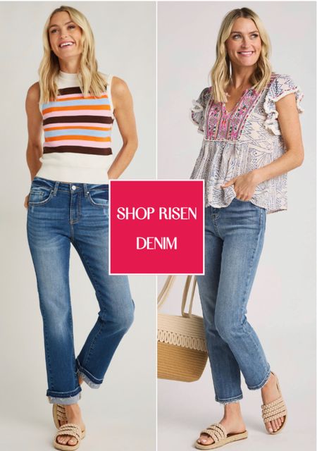 New Risen Jeans. I size down one in this brand. 

Fashionably late mom
Straight leg jeans


#LTKstyletip #LTKunder100