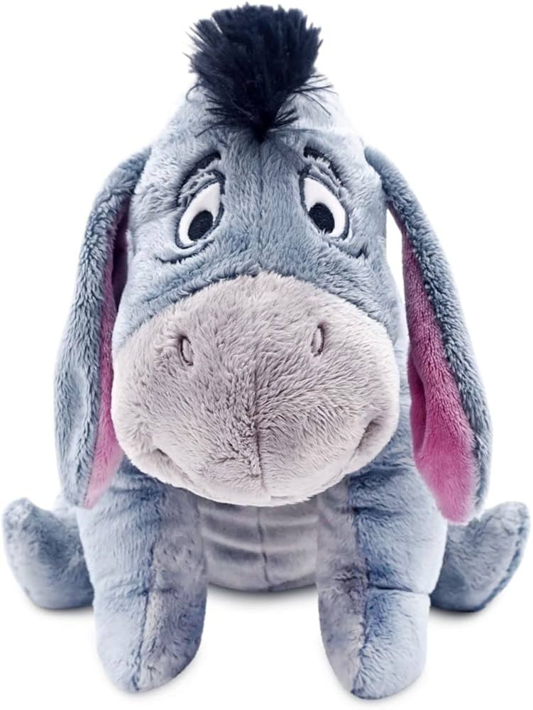 Disney Store Official Eeyore Medium Soft Toy for Kids, Cuddly Character with Fuzzy Texture and Em... | Amazon (US)