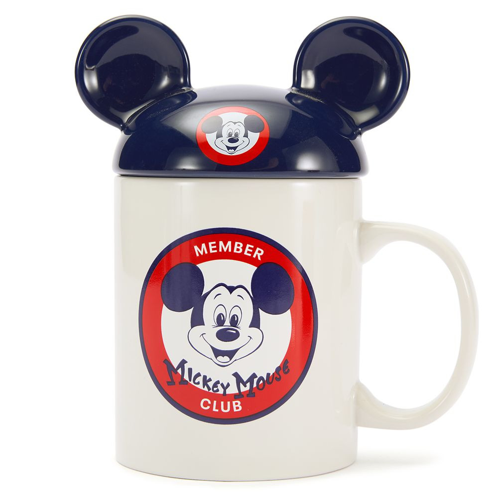 The Mickey Mouse Club 70th Anniversary Mug with Ear Hat Lid | Disney Store