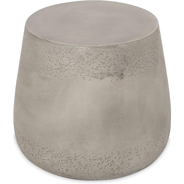 Christopher Knight Home 312765 Phoebe Outdoor Contemporary Lightweight Accent Side Table, Concret... | Amazon (US)