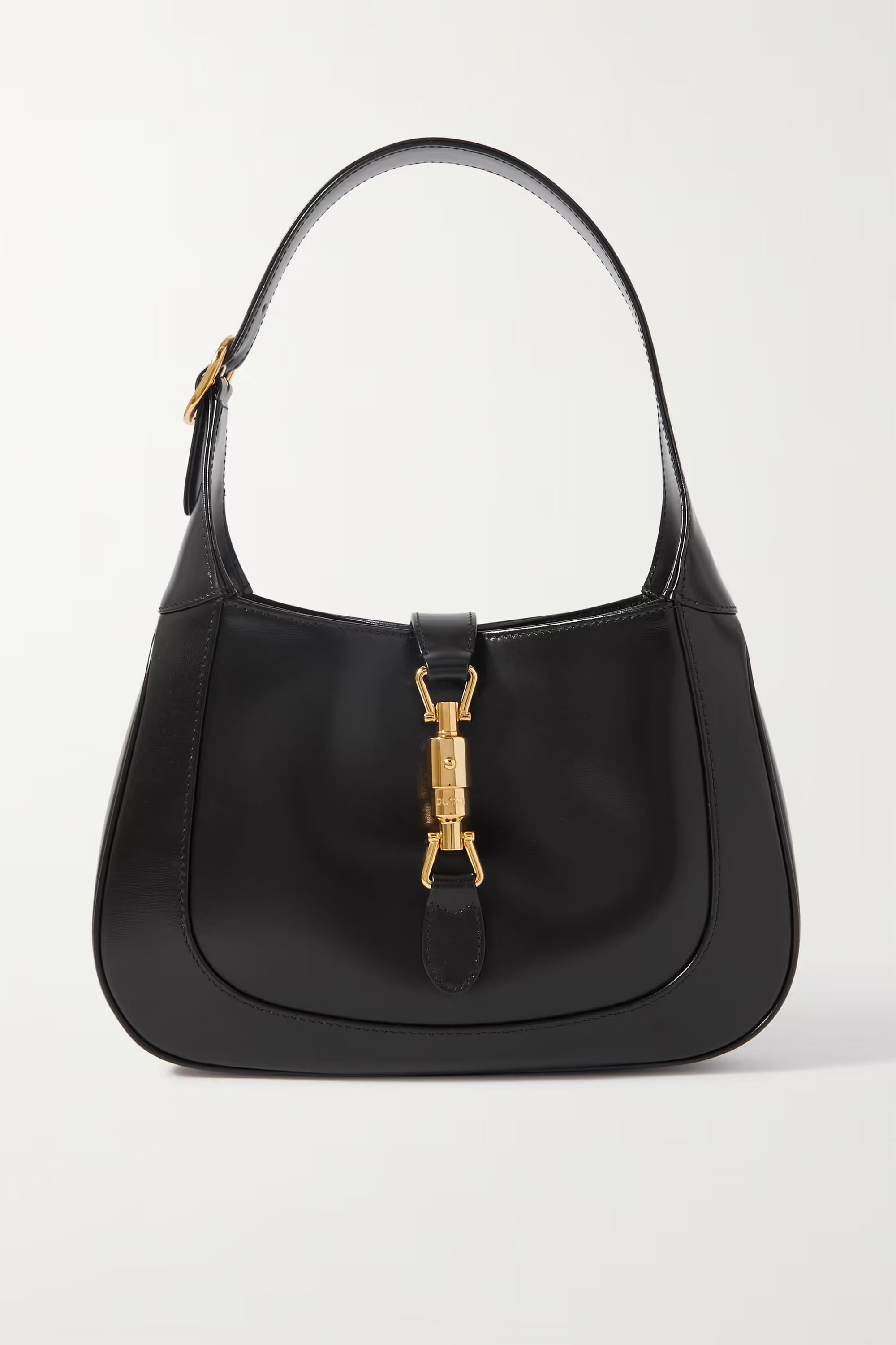 Black Jackie 1961 small leather shoulder bag | GUCCI | NET-A-PORTER | NET-A-PORTER (US)