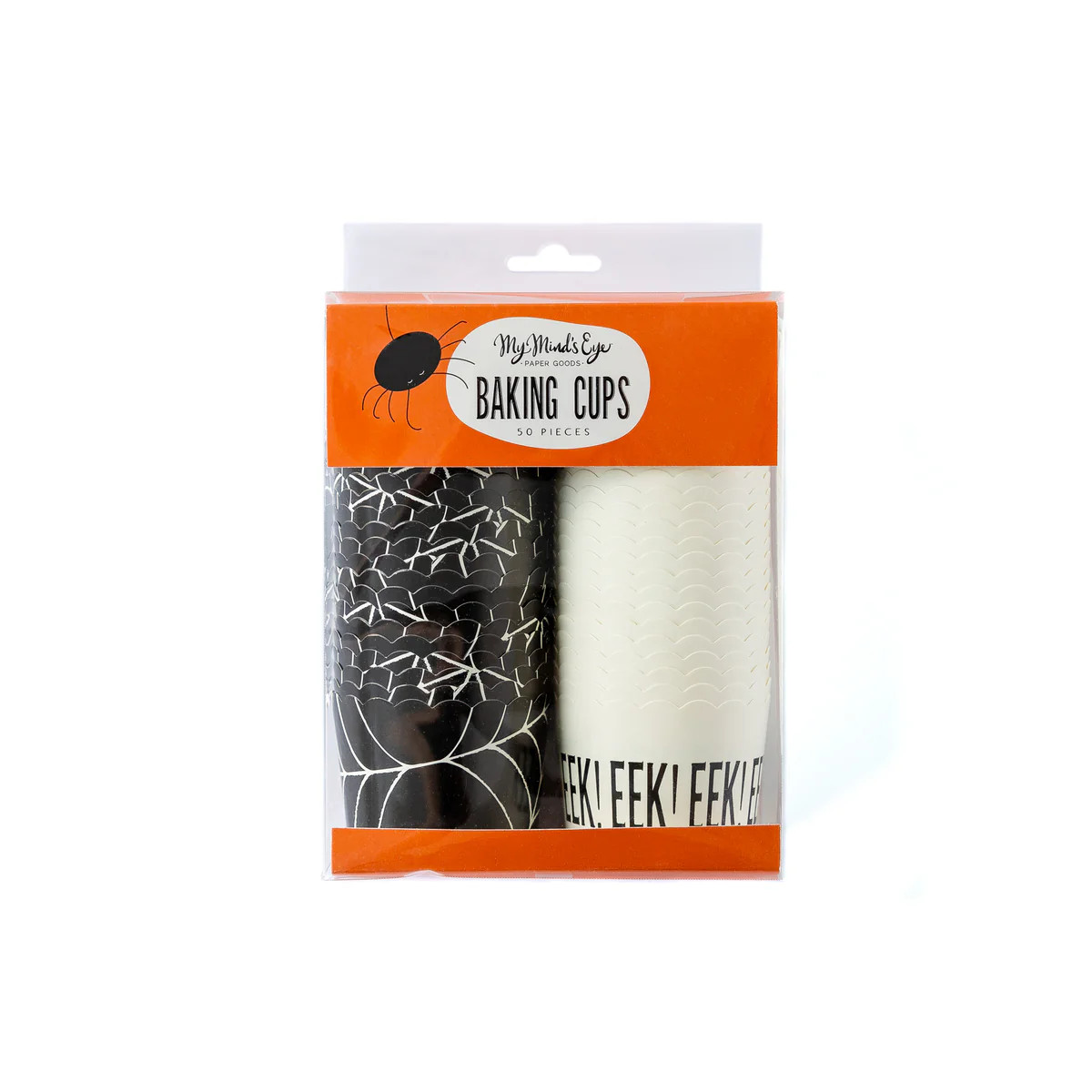 Eek! Spider Webs Baking/Treat Cups | My Mind's Eye