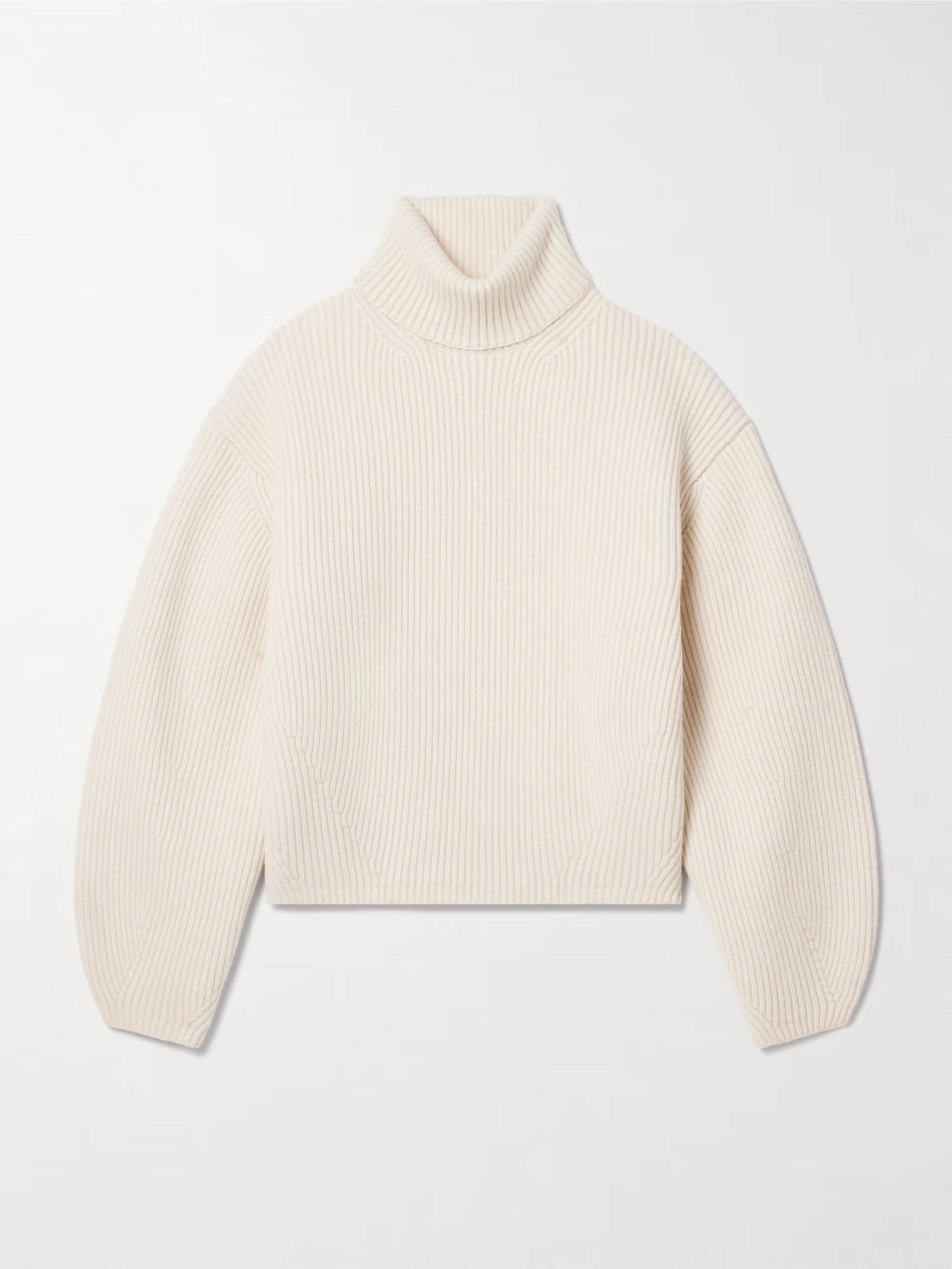 Ribbed wool-blend turtleneck sweater | NET-A-PORTER (UK & EU)