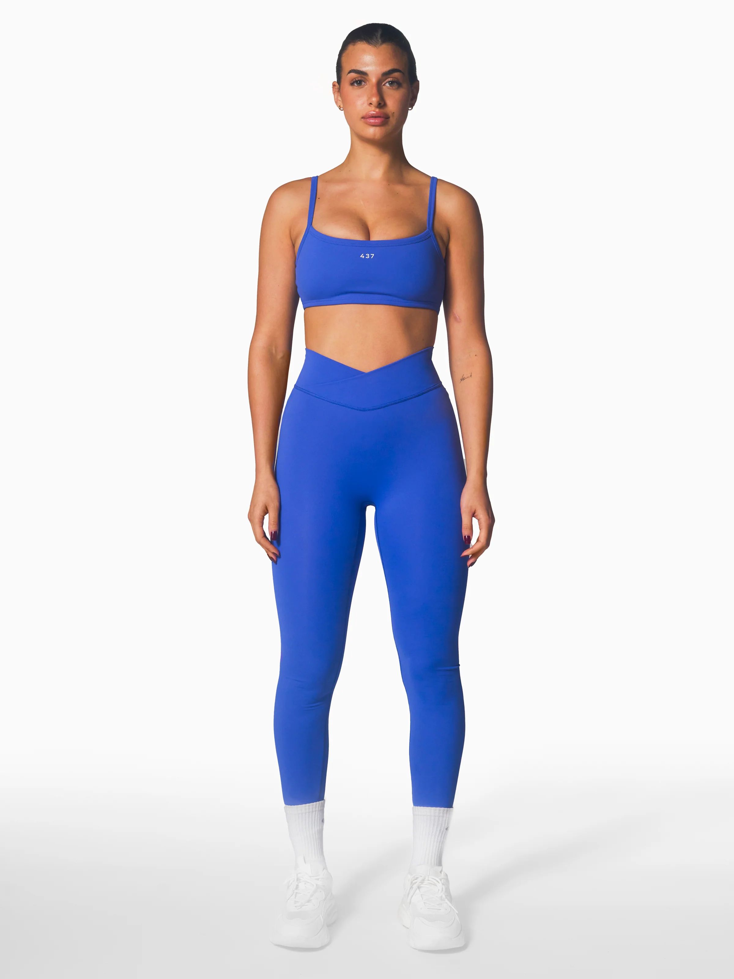 The V Legging / Glacier | 437