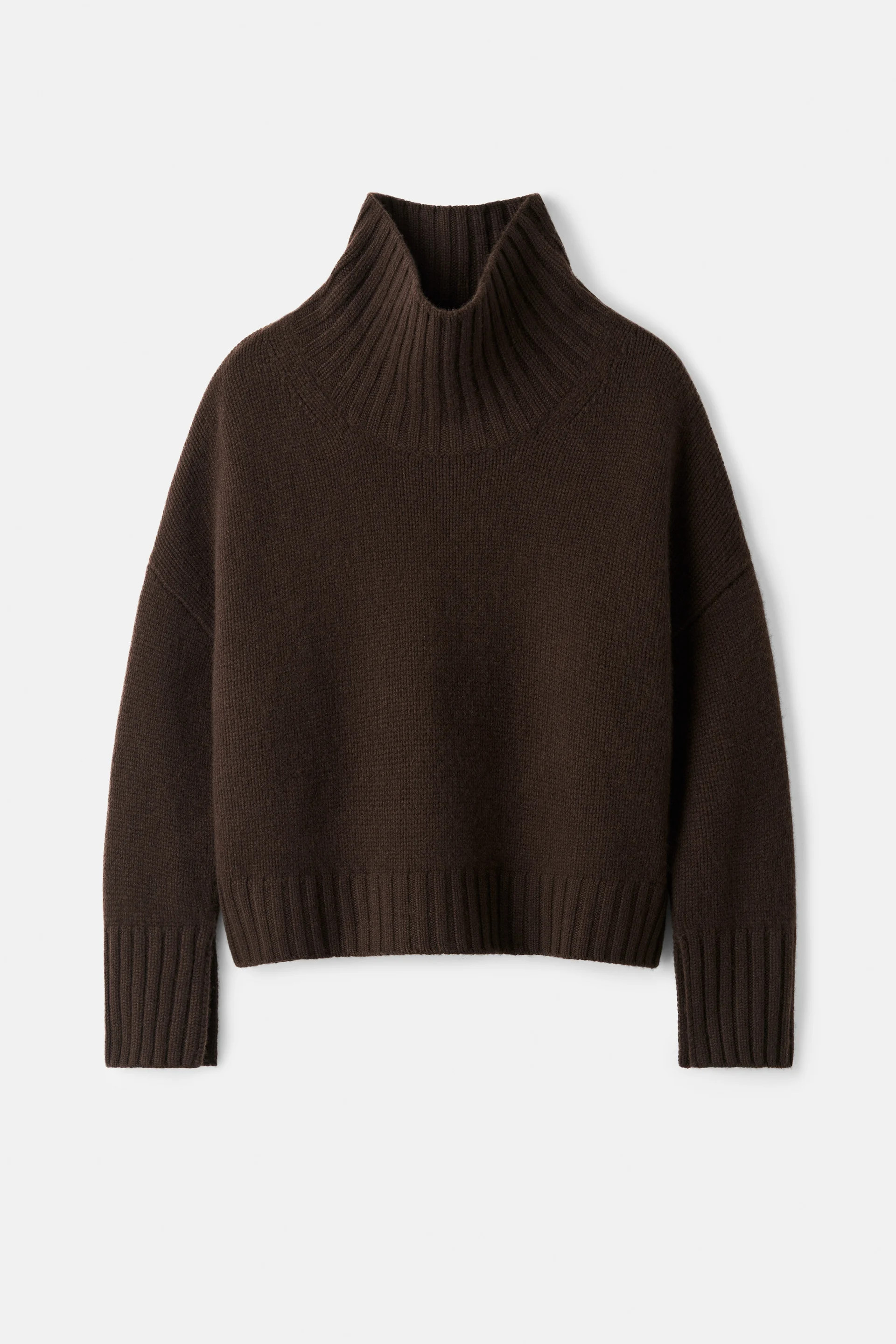 Girlfriend turtleneck - Turtlenecks - Mocha | Soft Goat | Soft Goat