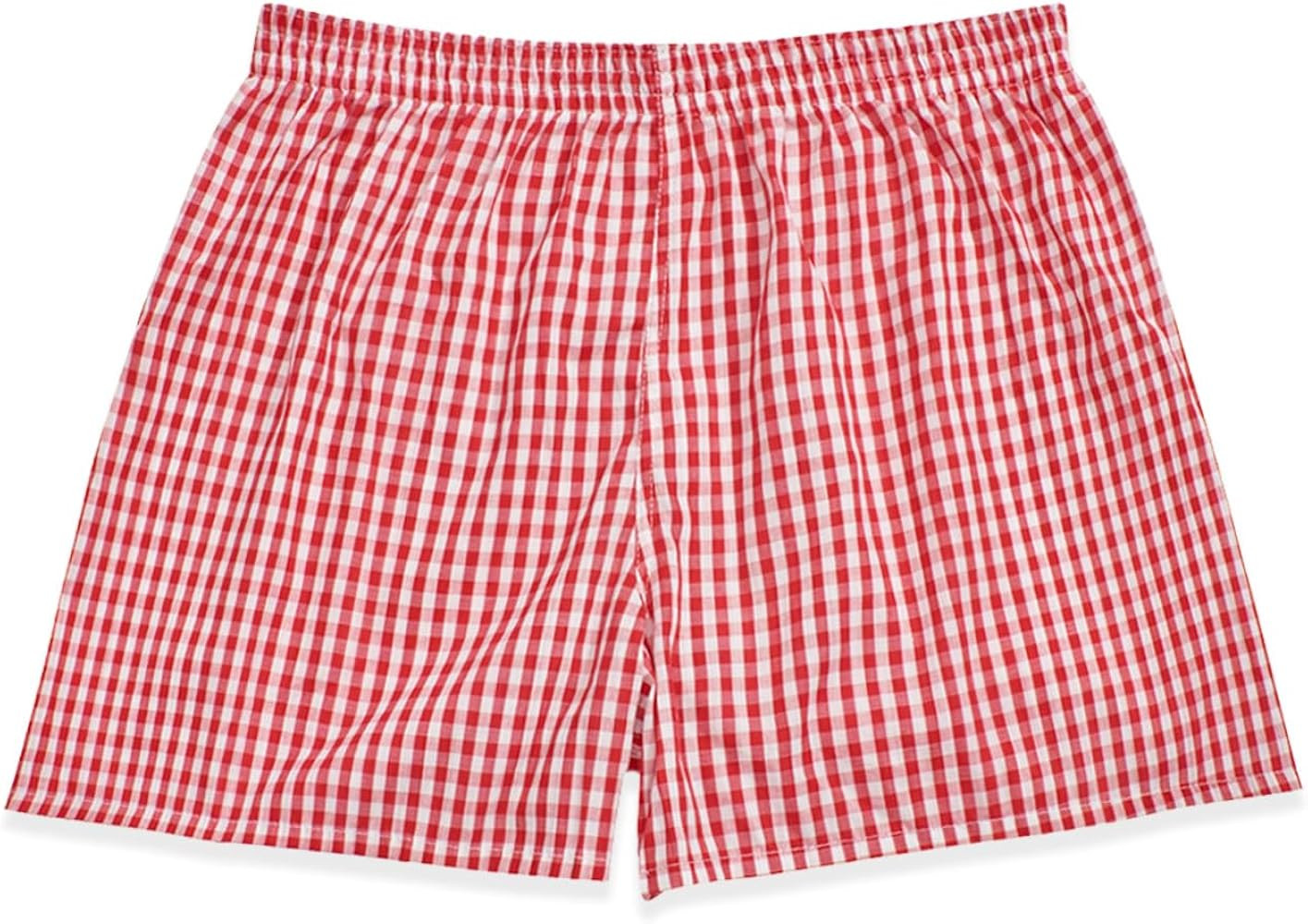 Boxer Shorts Women Pj Boxers 100 Cotton Gingham Ladies Boxers Print Y2k Checkered Striped Shorts ... | Amazon (US)