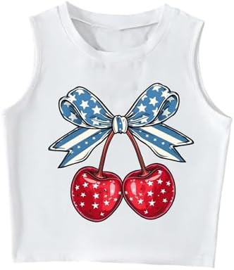 SweatyRocks Girl's Cute Leopard Print Tank Top Casual Heart Graphic Crewneck Sleeveless Summer To... | Amazon (US)
