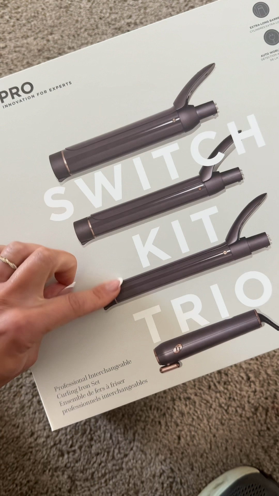SALE ALERT! If you’re in need for a curling iron w/ multiple barrel sizes or a great gift option … ✔️

#LTKCyberWeek #LTKSaleAlert #LTKGiftGuide
