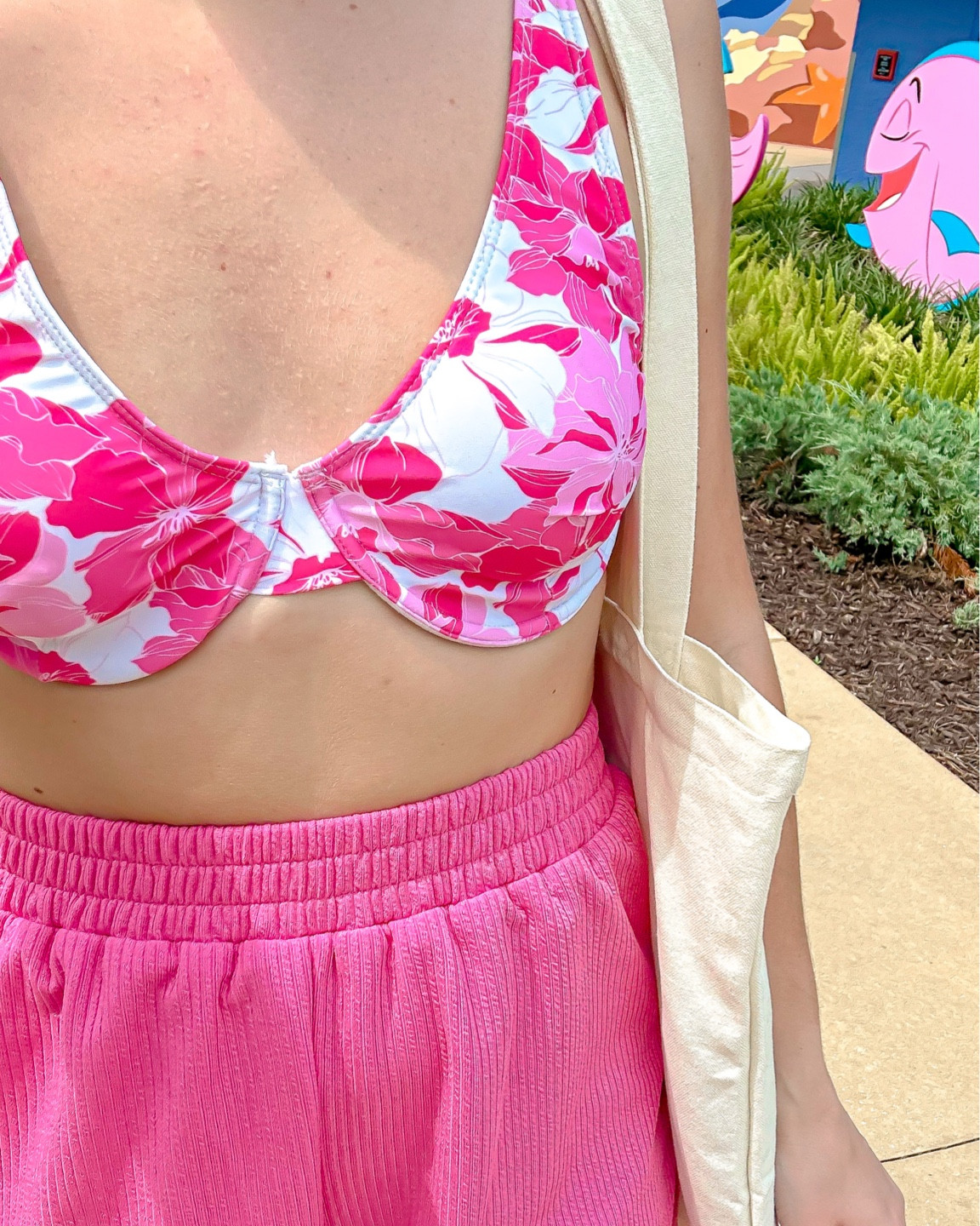 A pink moment 💕🫶🏻🌸 wearing a small in the bikini & small in the shorts

#LTKfit #LTKtravel #LTKswim