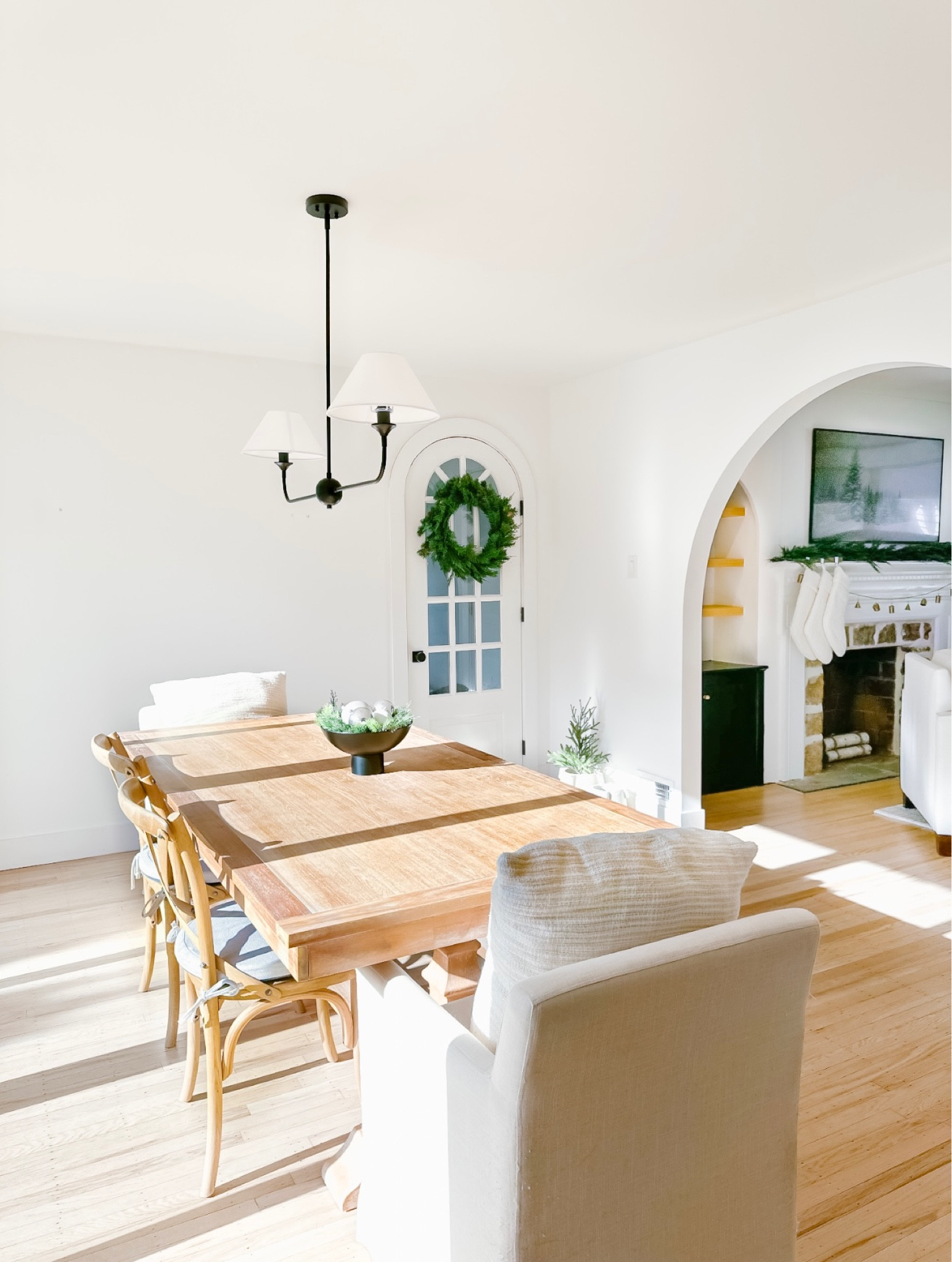 Our modern cottage dining room

Dupe chandelier, McGee and co, Amazon home, wood dining table, linen chairs 

#LTKhome #LTKsalealert #LTKfindsunder100