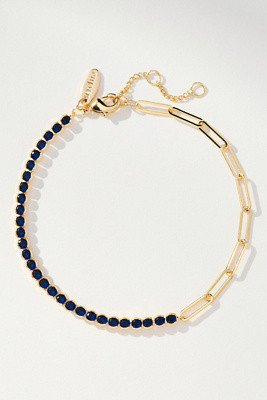 Dainty Colorful Crystal Bracelet | Anthropologie (US)