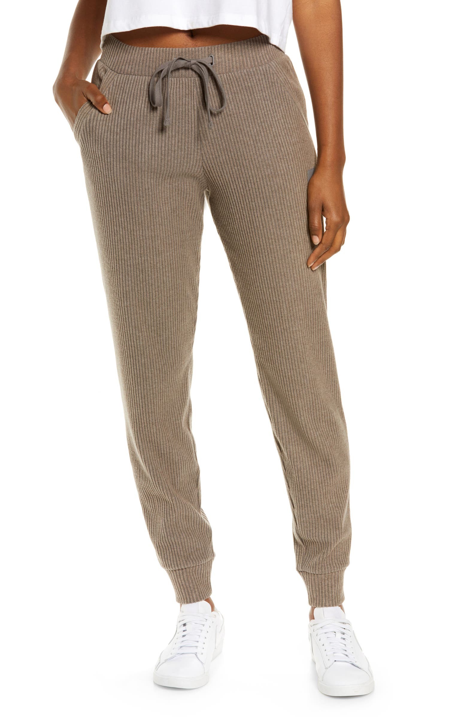 Muse Ribbed High Waist Sweatpants | Nordstrom