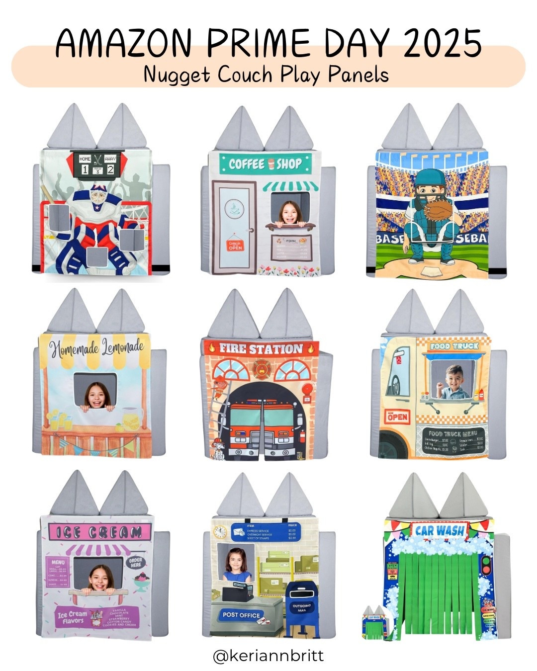 Amazon Prime Day 2025 - Nugget Couch Pretend Play Panels

#LTKKids #LTKSaleAlert
