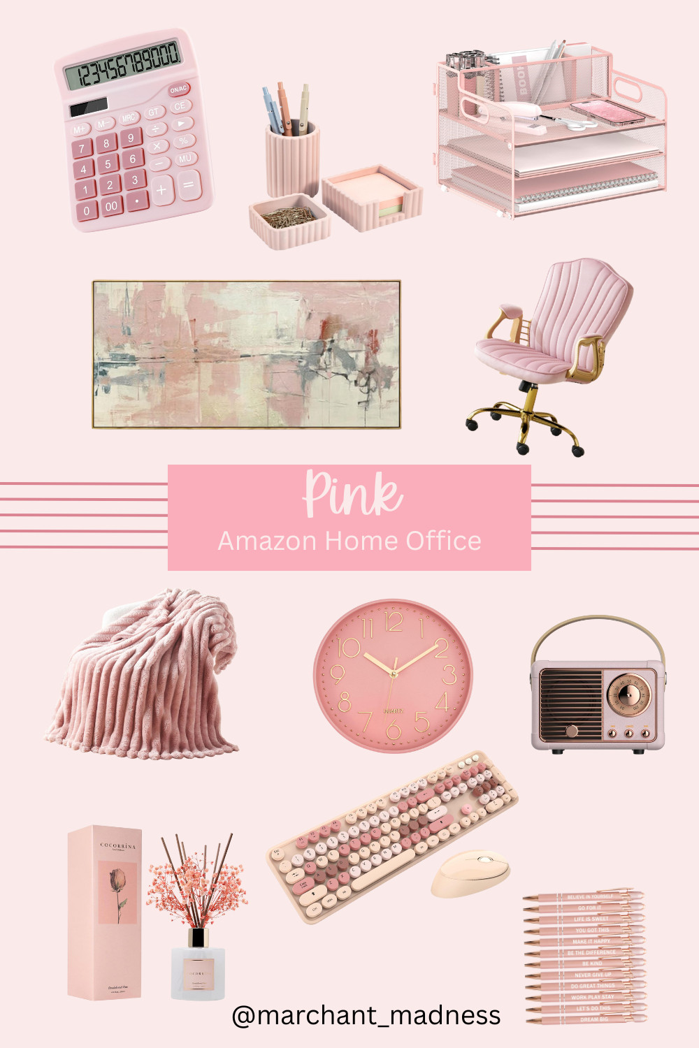 Warning: Only collecting pink stuff from now on. 🎀☁️  💖
#PinkGirl #PinkAesthetic #OfficeGlowUp #WorkFromHomeStyle #SetupInspo #PinkDecor #LTKSeasonal 

 #LTKHome