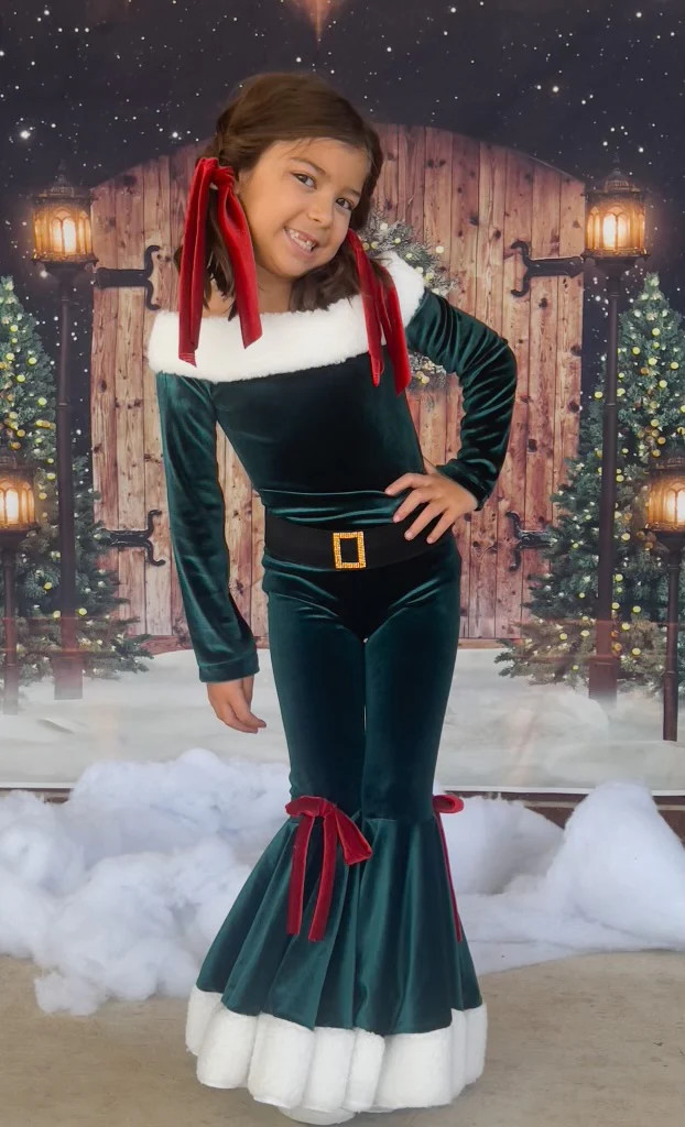 Just Some Elf Fun Christmas Outfit | Lyla Raes Boutique